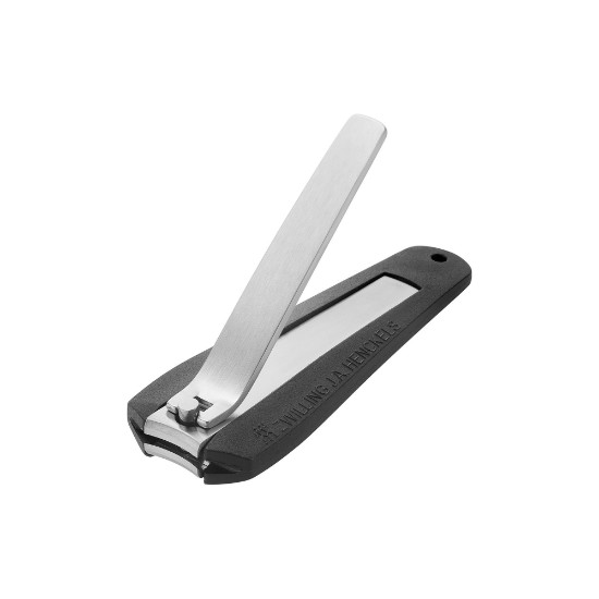 Satin stainless steel nail clippers, 90 mm, plastic holder - Zwilling TWINOX