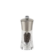 "Ouessant" pepper grinder, 14 cm, stainless steel - Peugeot