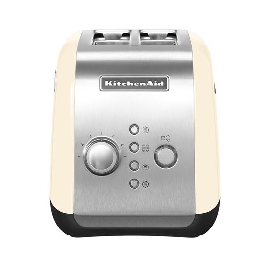 Toaster ta '2 slots, 1100W, Almond Cream - KitchenAid