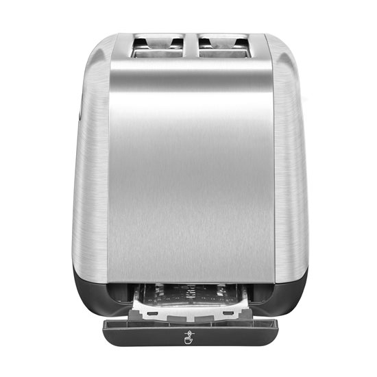 2-slot toaster, 1100W, "Stainless Steel" color - KitchenAid brand