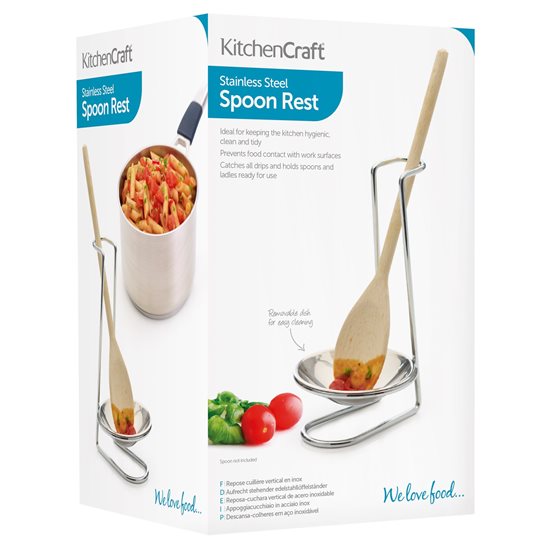 Vertical holder for spoons, stainless steel - made by  Kitchen Craft