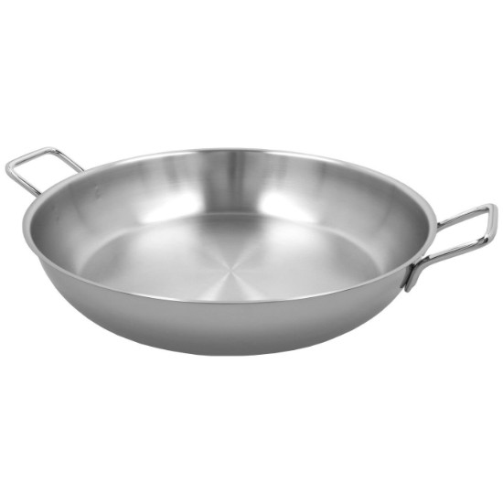 Paella frying pan, 3-ply, cruach dhosmálta, 46 cm, "Specialties" - Demeyere