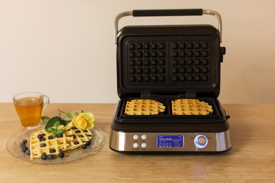 Smart Waffeleisen, 5 Funktionen, 1600 W – Zokura