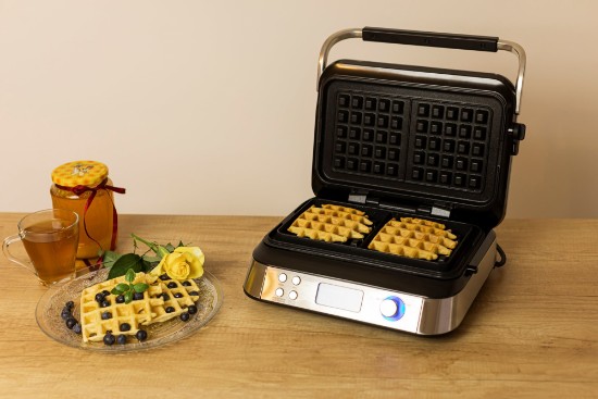 Smart Waffeleisen, 5 Funktionen, 1600 W – Zokura