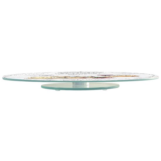 "Les Fromages" pyörivä lautanen lasista, 32 cm - Nuova R2S