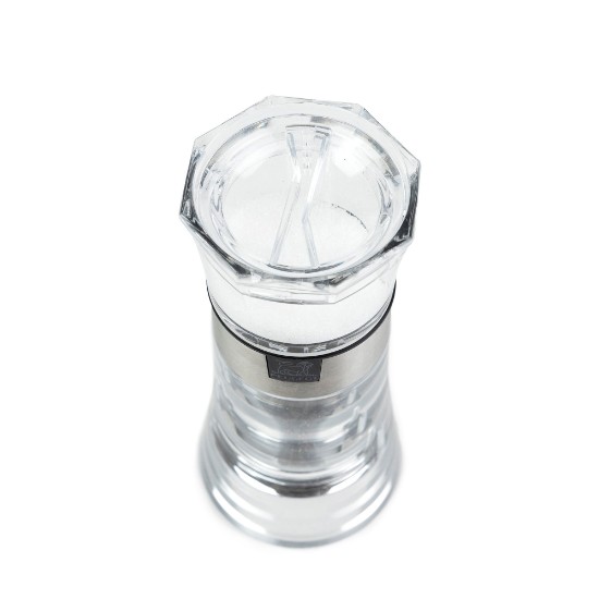 Grinder piobar láimhe 2-in-1 "Oslo" le shaker salainn, 13 cm - Peugeot