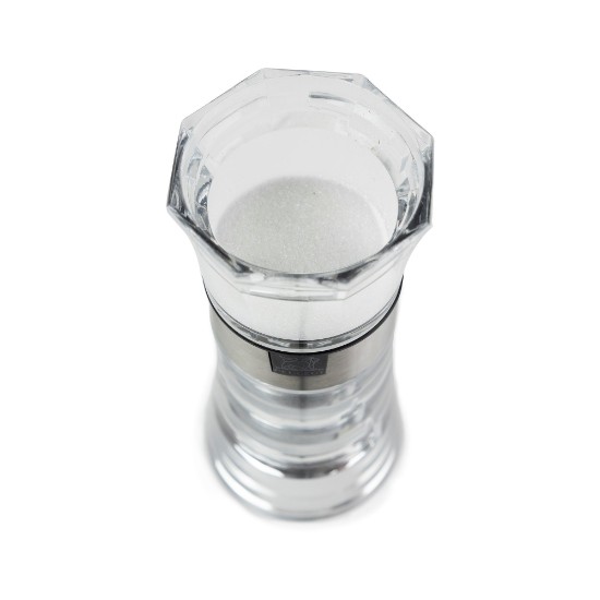 Grinder tal-bżar manwali "Oslo" 2-in-1 bi salt shaker, 13 cm - Peugeot