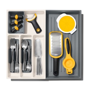 Erweiterbarer Schubladen-Organizer, 25–45,9 cm – OXO