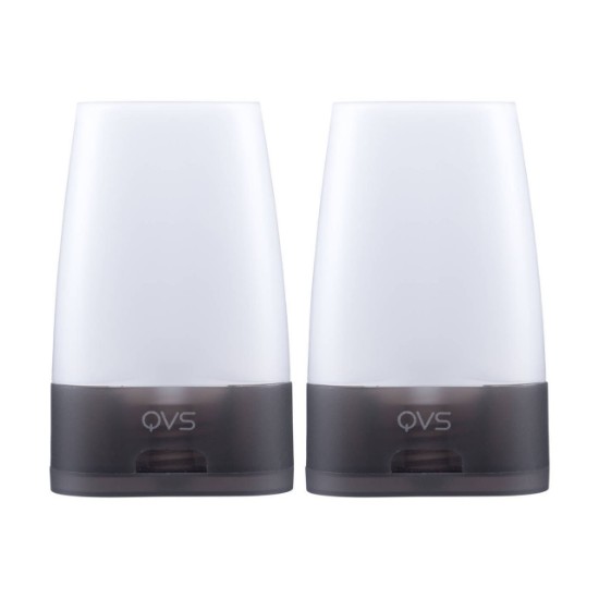 Set of 2 travel bottles for cosmetics, 50 ml - QVS