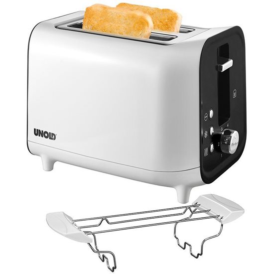 Brödrost "Shine White", 800 W - märke UNOLD