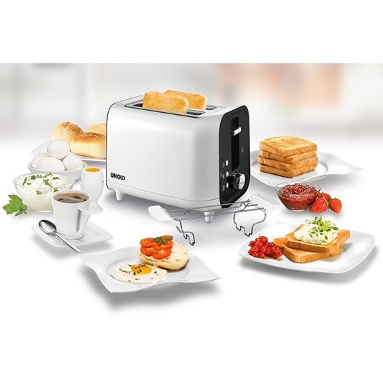 Toaster "Shine White", 800 W - Unold