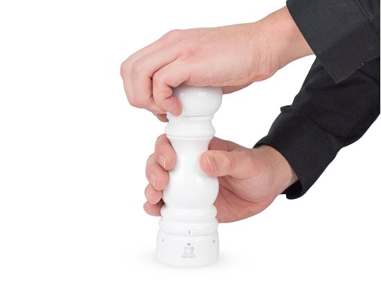 "Paris" salt grinder, 18 cm, "White Lacquer" - Peugeot