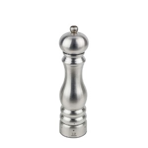 Pepper grinder, 22 cm, "Paris Chef", Stainless Steel - Peugeot