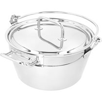 Maslin pan, 30 cm/10 l "Resto", stainless steel - Demeyere