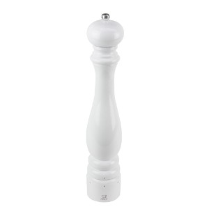 "Paris u'Select" 40 cm pepper grinder, White Lacquered - Peugeot