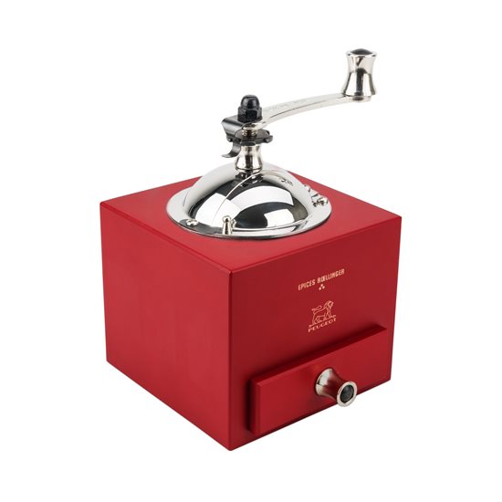 Grinder tal-bżar manwali "Roellinger", 13 cm, Chili Red - Peugeot