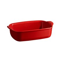 Rectangular baking dish 22 x 14.5 cm/0.7 l, <<Burgundy>> - Emile Henry