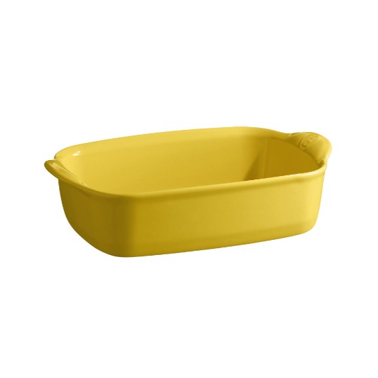 Naczynie prostokątne, ceramiczne, 22 x 14,5 cm/0,7 l, Provence Yellow - Emile Henry