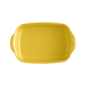 Rectangular oven dish, ceramic, 22 x 14.5 cm/0.7 l, Provence Yellow - Emile Henry