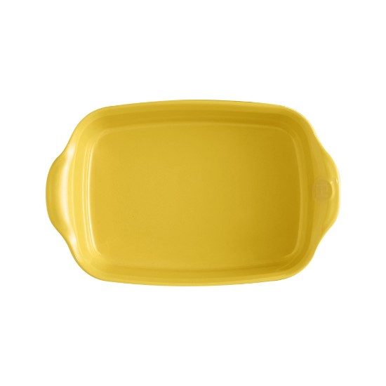 Прямоугольная форма для запекания, керамическая, 22 x 14,5 см/0,7 л, Прованс желтый - Emile Henry