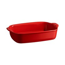 Ceramic oven dish, 30 x 19 cm/1.55L, Burgundy - Emile Henry