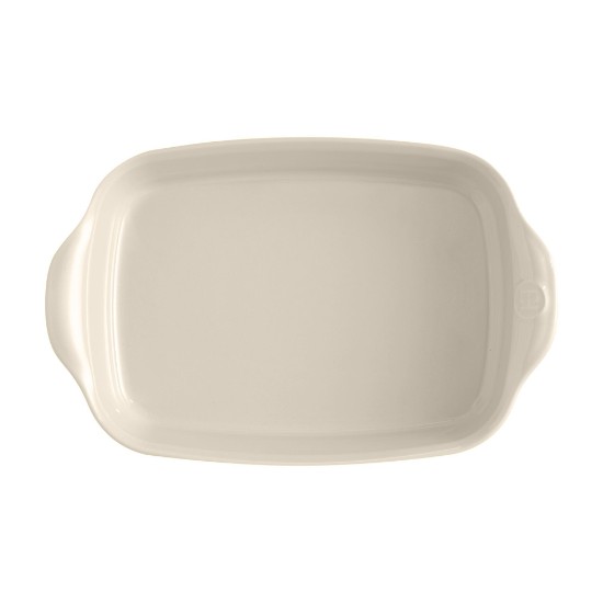 Oven dish, ceramic, 30x19cm/1.55L, Clay - Emile Henry