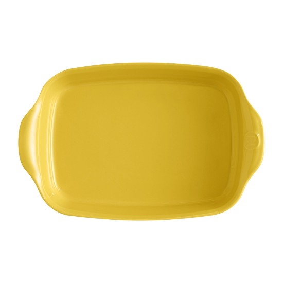 Sütőtál, kerámia, 30x19 cm/1,55 l, Provence Yellow - Emile Henry