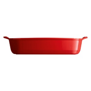 Ceramic oven dish, 36.5x23.5cm/2.7L, Burgundy - Emile Henry