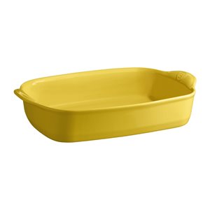 Ceramic baking tray, 36.5x23.5cm/2.7L, Provence Yellow - Emile Henry