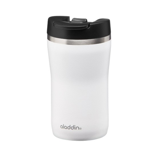 Stainless steel Cafe Thermavac thermo-insulating mug, 250 ml, Snowflake White - Aladdin 