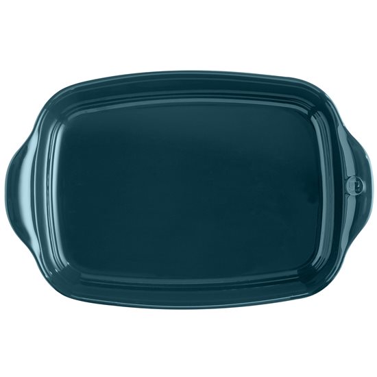 Tray 42.5 x 28 cm/4 l, <<Blue Flame>> - Emile Henry