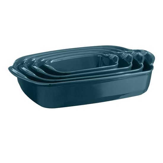 Tray 42.5 x 28 cm/4 l, <<Blue Flame>> - Emile Henry