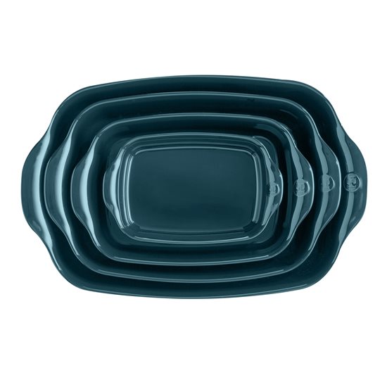 Tray 42.5 x 28 cm/4 l, <<Blue Flame>> - Emile Henry