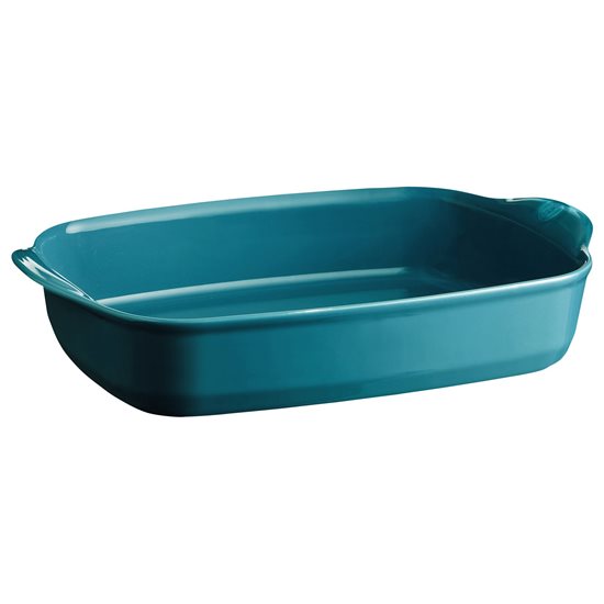 Ceramic oven dish, 42.5x28 cm/4L, Mediterranean Blue - Emile Henry