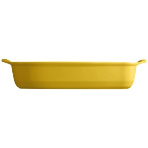 Ceramic oven dish, 42.5x28cm/4L, Provence Yellow - Emile Henry