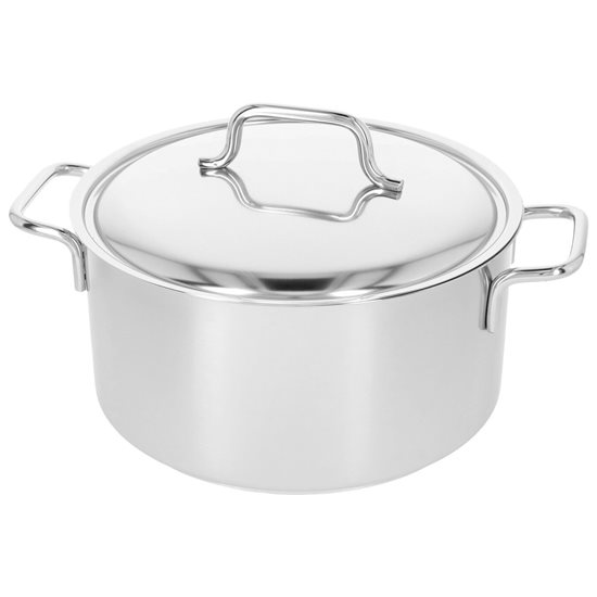 Saucepan with lid, 22 cm / 4 l "Apollo", stainless steel - Demeyere