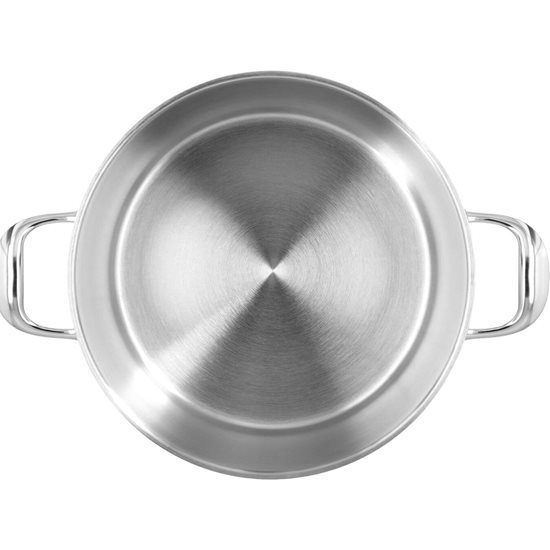 Cooking pot with lid, 24 cm/8 l, Atlantis range, stainless steel - Demeyere