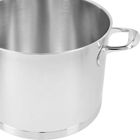 Cooking pot with lid, 24 cm/8 l, Atlantis range, stainless steel - Demeyere