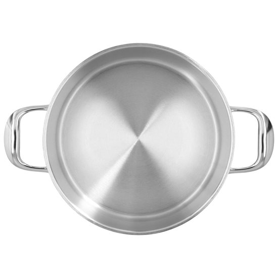 Saucepan with lid, 22 cm / 4 l, Atlantis range, stainless steel - Demeyere