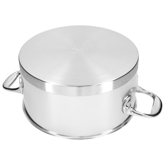 Saucepan with lid, 22 cm / 4 l, Atlantis range, stainless steel - Demeyere