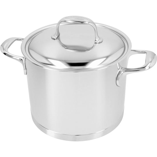 Cooking pot with lid 20 cm/5 l, Atlantis range, stainless steel - Demeyere