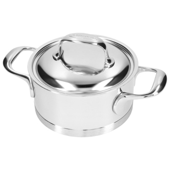 Saucepan with lid, 16 cm / 1.5 l "Atlantis", stainless steel - Demeyere