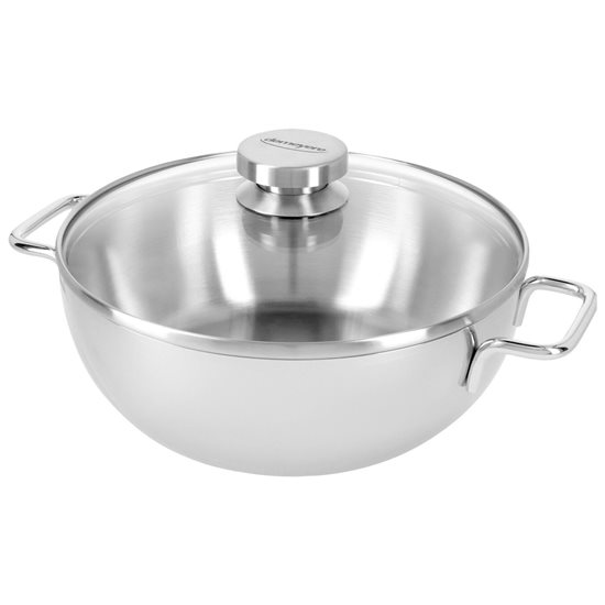 Conical saucepan with lid 7-ply, 28 cm / 4.8 l "Apollo", stainless steel - Demeyere