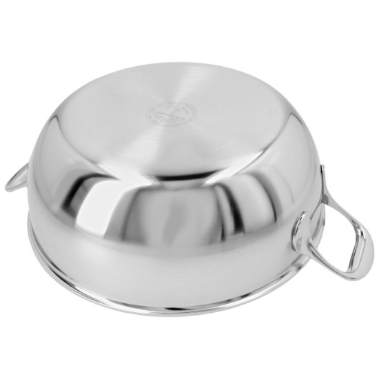 Conical saucepan with lid, 7-ply, stainless steel, 28 cm / 4.8 l, "Atlantis"  - Demeyere