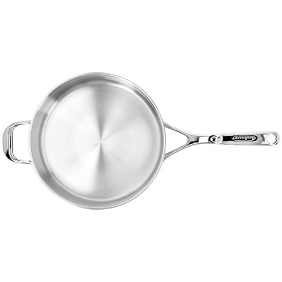 Sauté frying pan with lid 7-ply, 28 cm / 4.8 l "Atlantis", stainless steel - Demeyere