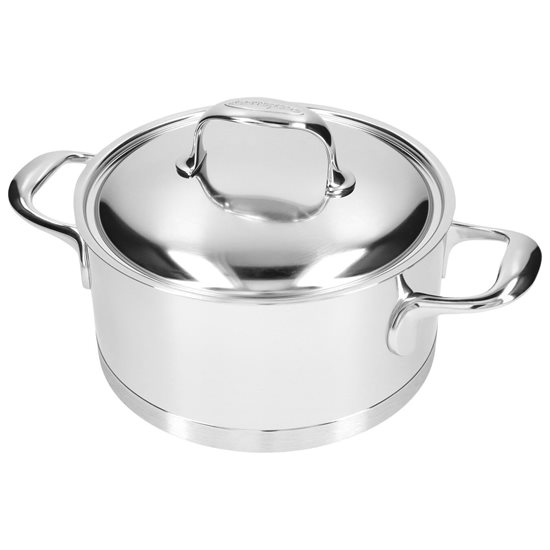 Saucepan with lid, 20 cm / 3 l, Atlantis range, stainless steel - Demeyere