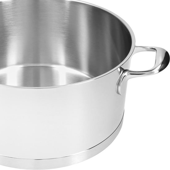 Saucepan with lid, 28 cm / 8.4 l, Atlantis range, stainless steel - Demeyere