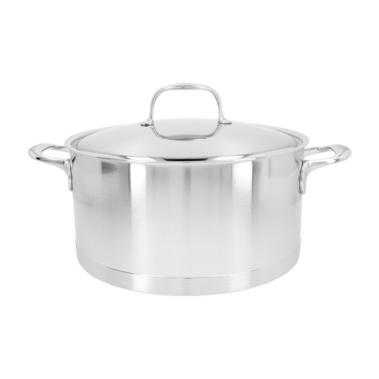 Saucepan with lid, 28 cm / 8.4 l, Atlantis range, stainless steel - Demeyere