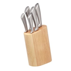 6 piece set of knives, silver - by Kitchen Craft