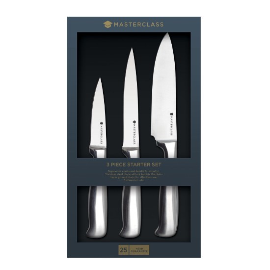 Σετ μαχαιριών κουζίνας, 3 τεμαχίων - κατασκευασμένο από την Kitchen Craft